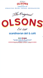 Mobile Screenshot of olsonsdeli.com